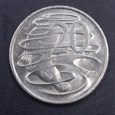 【淘币小摊】实时拍第七百零五拍  散币银币场  满百包邮可预留二周 每周一统一发货   - 澳大利亚2022年20分女王最后一版头像