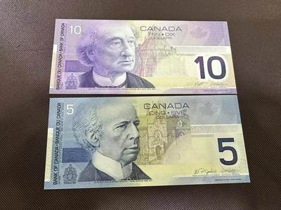 喜羊羊钱币收藏2025第8期(普品场) - 加拿大2001年5-10 unc