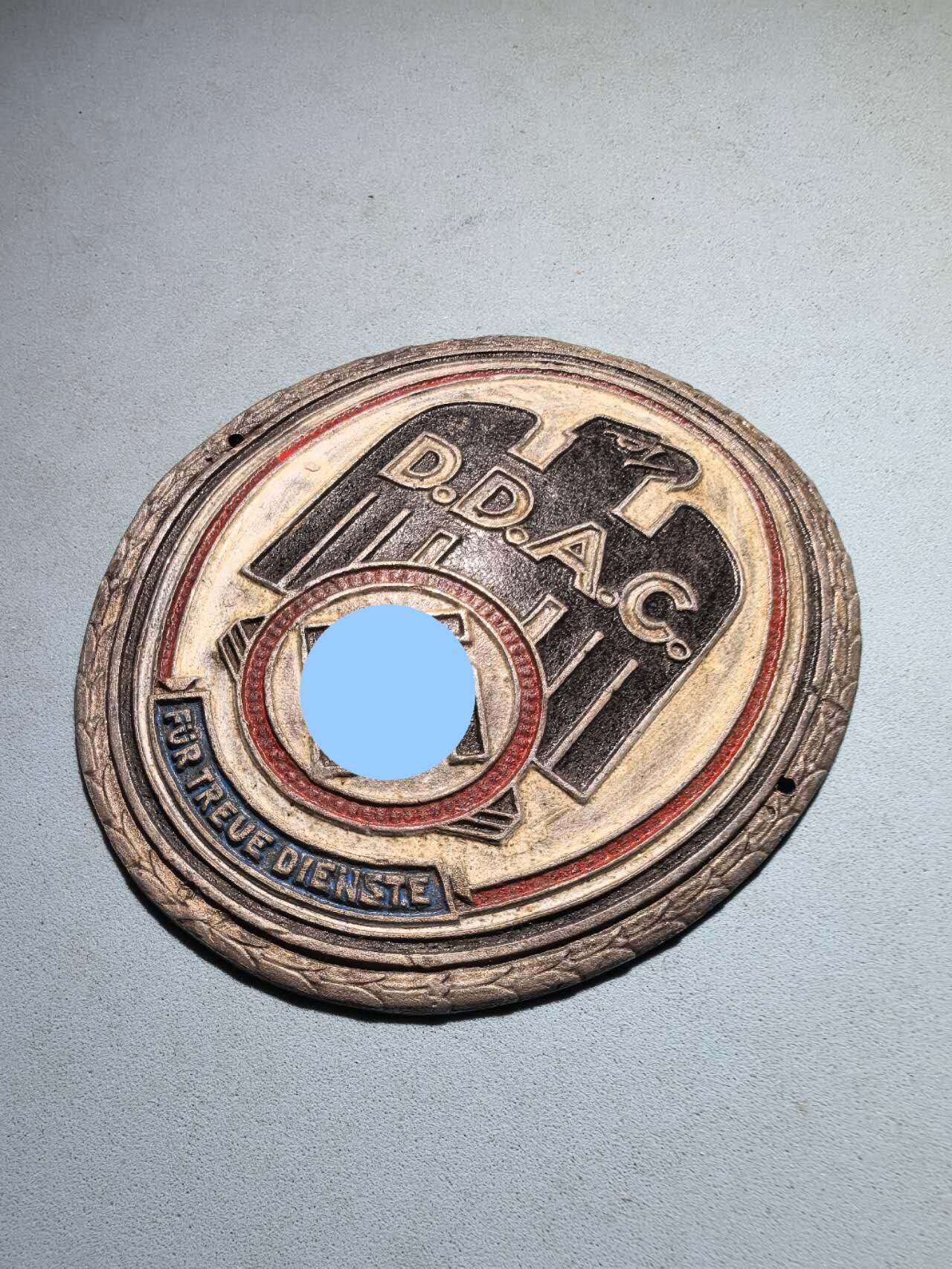 盛世勋华——号角文化勋章邮票专场拍卖第288期 德国（1939）德意志汽车协会（DDAC）忠诚服务章牌 大尺寸 极为少见