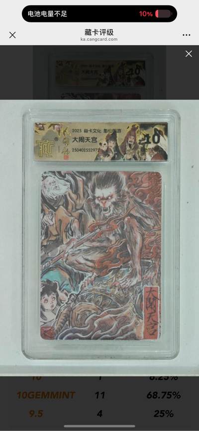 秋萤阁第14期 (8月9日周六晚上22点截拍，欢迎竞拍)  - 2025 焱卡文化 彫仙西游 大闹天宫 10G