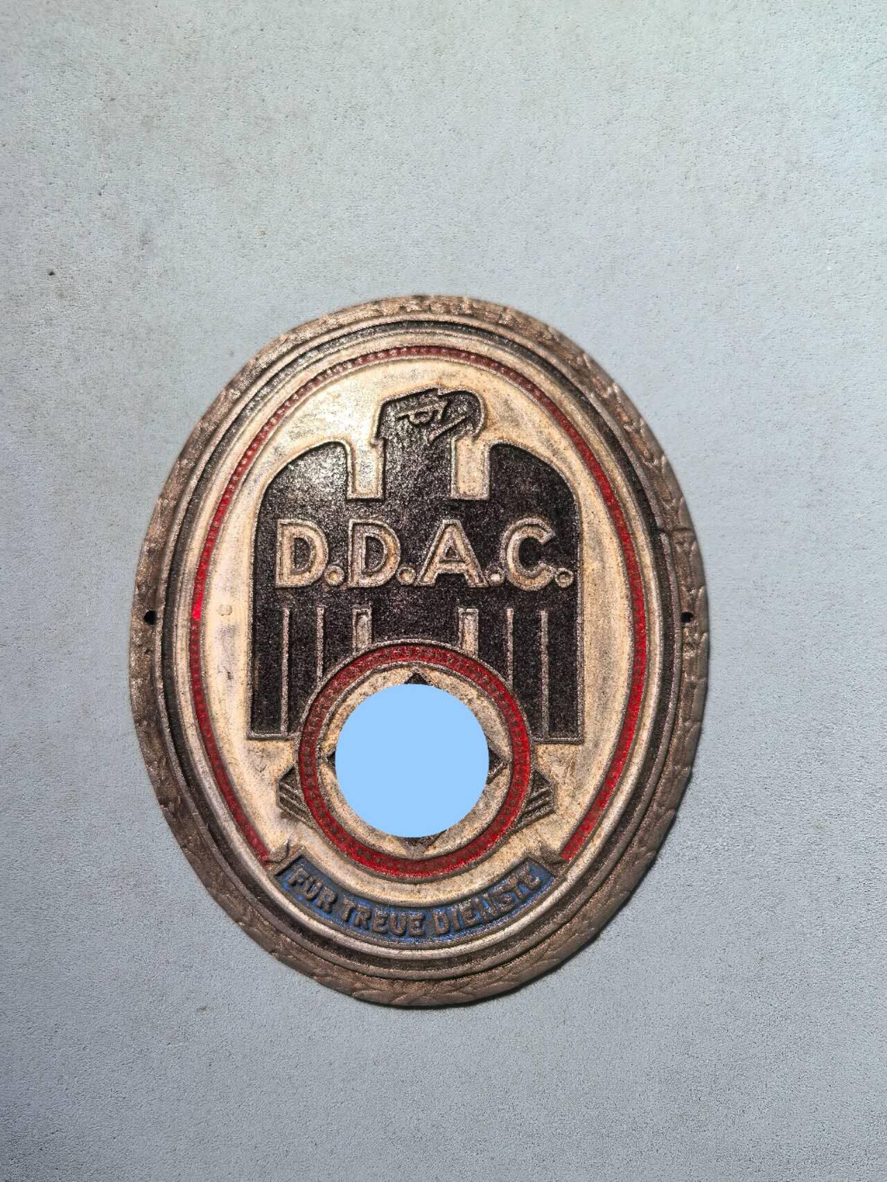 盛世勋华——号角文化勋章邮票专场拍卖第288期 德国（1939）德意志汽车协会（DDAC）忠诚服务章牌 大尺寸 极为少见