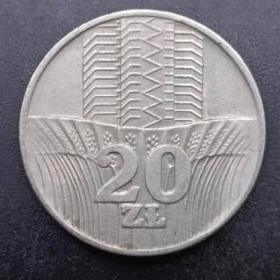 【淘币小摊】实时拍第七百零五拍  散币银币场  满百包邮可预留二周 每周一统一发货   - 波兰1974年20玆罗提