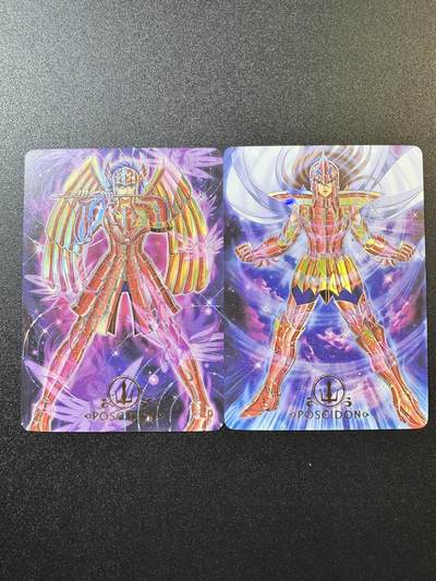 公益拍NO.4期 买家0佣金！卖家送拍0抽成！（周六晚8点截拍，量大管饱！）   - 京珞卡牌 圣斗士 彩闪2张