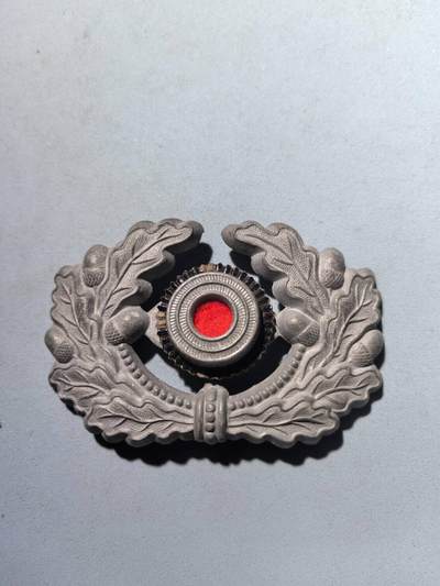 盛世勋华——号角文化勋章邮票专场拍卖第274期 - 德国（1939）国防军陆军军官大檐帽金属帽徽