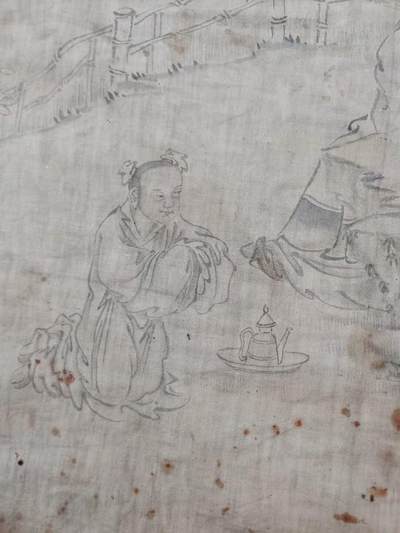 清末民国人物布画，画工好，题材极为少见难得，品如图，名人画，懂的来 - 清末民国人物布画，画工好，题材极为少见难得，品如图，名人画，懂的来