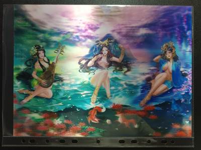 天玑星卡拍第112期《8.11周一截拍》持续收拍收评中 满赠卡需备注 - 卡玩帕克 封神天下 三妖 A4光栅大卡