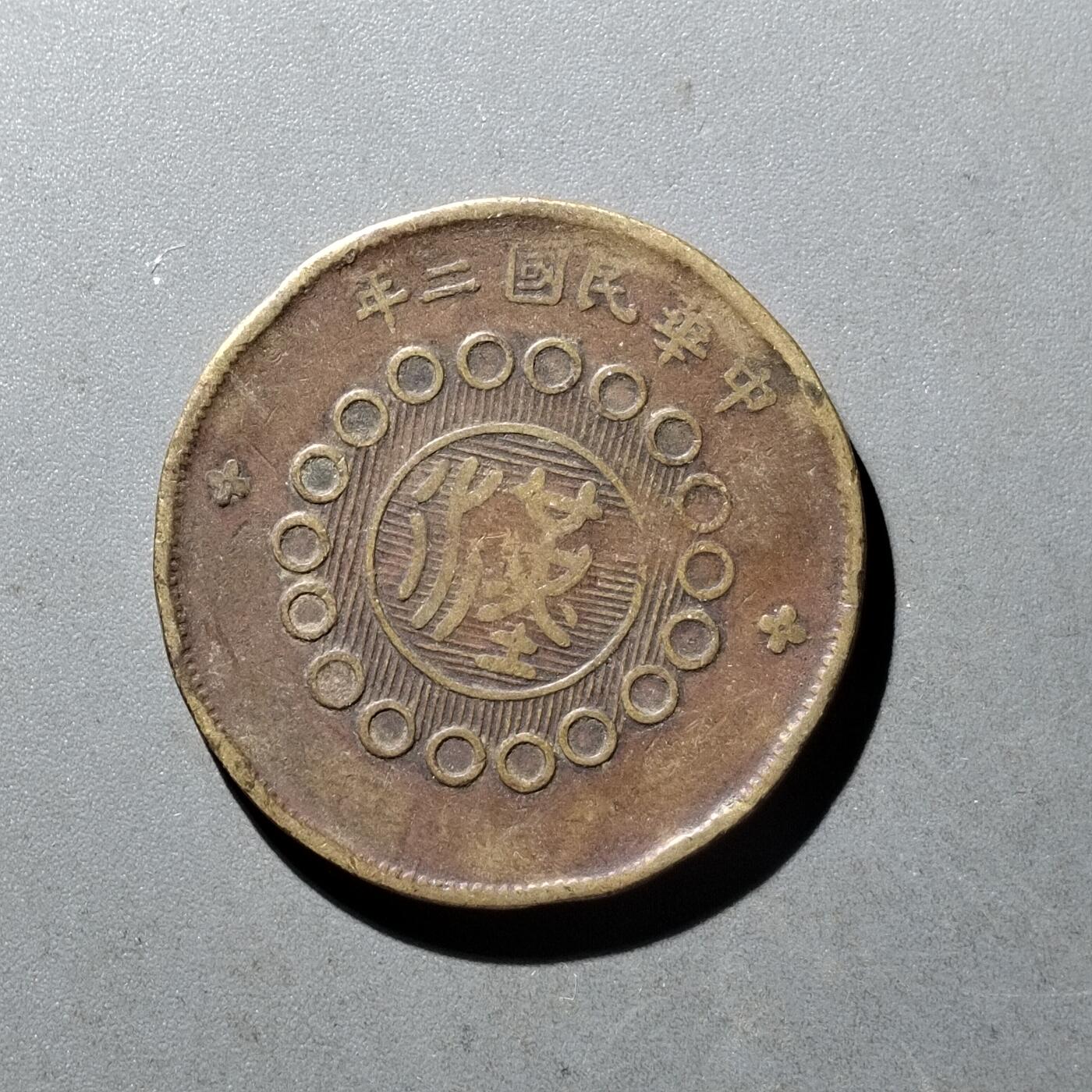 PCAI钱币10-475   铜元小专场 四川二十文