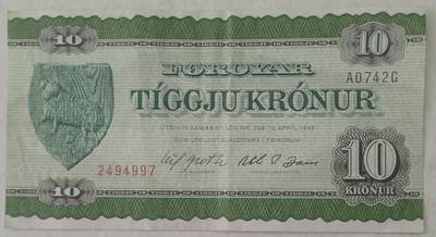 法罗群岛1949年10克朗 - 法罗群岛1949年10克朗