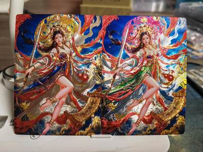 阳大大卡牌拍卖第65期（持续收拍品，周五晚上九点截拍，进群福利早知道） - 奇点玄灵谱，九天玄女，粗闪➕冷烫粗闪一对