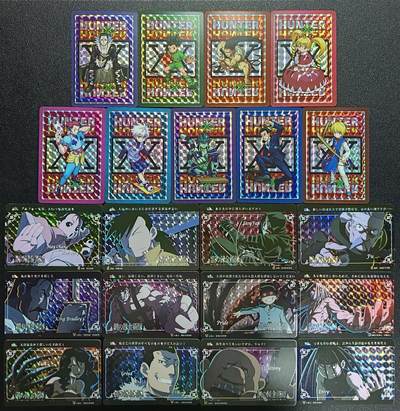 天玑星卡拍第112期《8.11周一截拍》持续收拍收评中 满赠卡需备注 - 全职猎人 格子闪 四十二张 自制卡