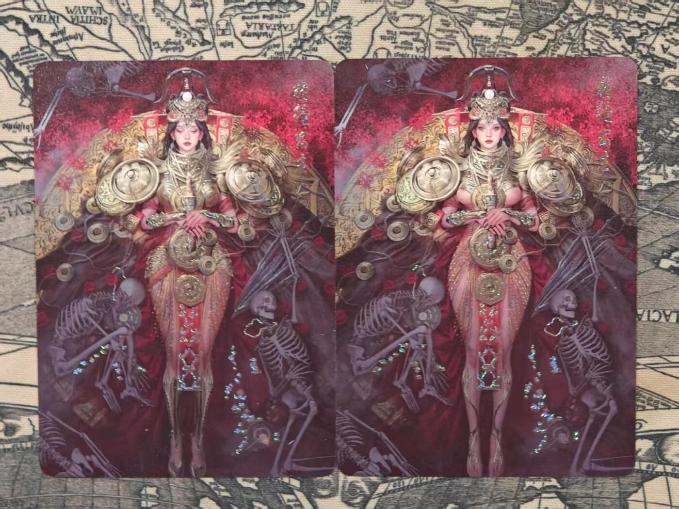 龙虎卡牌第四十九场 （无佣金，满120包邮，欢迎送拍，摩点开车） 幻普2张 燎原 刷子 人间传-精绝公主