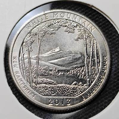 KK钱币收藏小铺 第318期 2月预留时间 周末发货 -  美国25分纪念币 好品