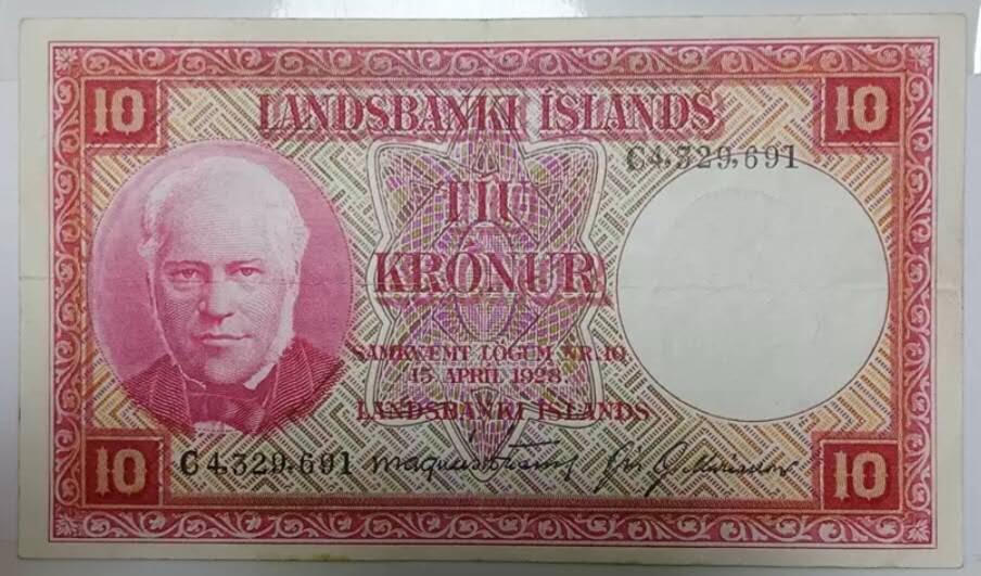 冰岛1928年10克朗