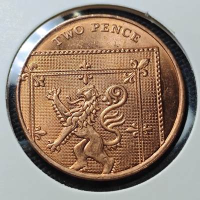 KK钱币收藏小铺 第317期 2月预留时间 周末发货 - 英国2便士 盾 