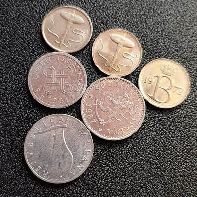 泉币菌-第77场-散币乐园场 散币 6枚