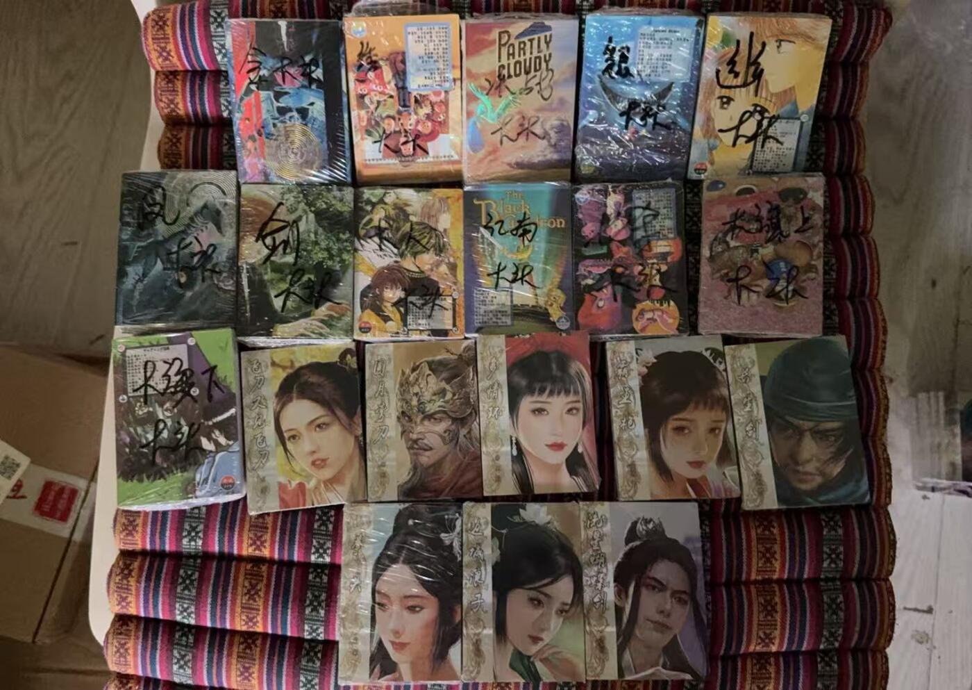 光影卡牌第19期，各家亲签，各家套卡，持续收拍品