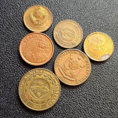 泉币菌-第77场-散币乐园场 散币 6枚