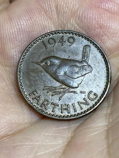 2025年第七十八场(总第一百零四场）外国好品散币(免佣金) - 英国🇬🇧1949年1法新(乔治六世第二版，首发年)
