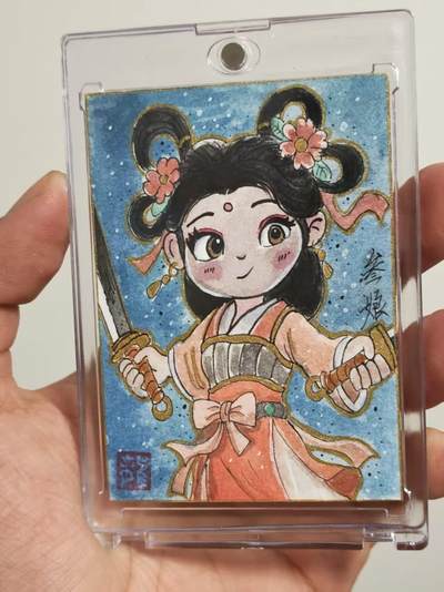 秋原瞳的小店第19期（竹竿击落叶子，红枣掉落下来的砰砰声，那是最美好的记忆之一） - 苏秦手绘——三娘，实物超级好看