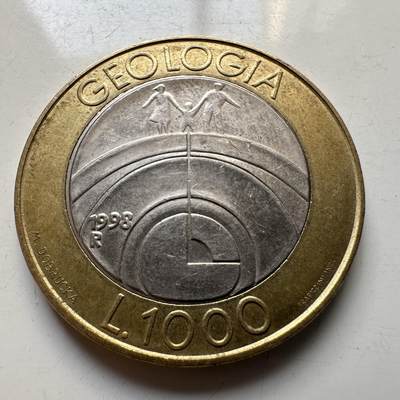 🌹外币初藏🌹🐯2025年第86场  每周二四六晚8️⃣点 接代拍 - 圣马力诺1998年1000里拉
