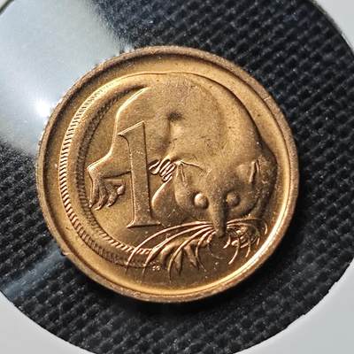 KK钱币收藏小铺 第317期 2月预留时间 周末发货 -  1978澳大利亚1分铜币 好品