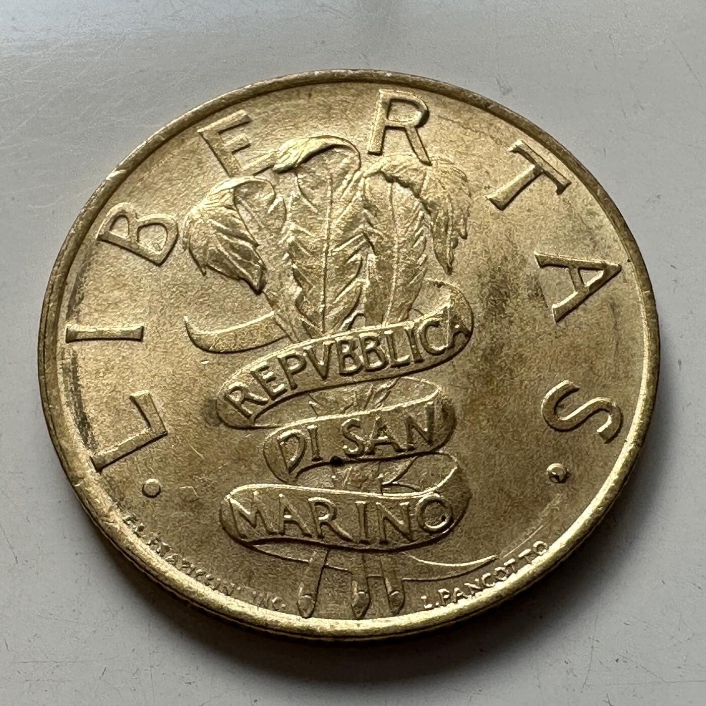 🌹外币初藏🌹🐯2025年第86场  每周二四六晚8️⃣点 接代拍 圣马力诺1995年200里拉