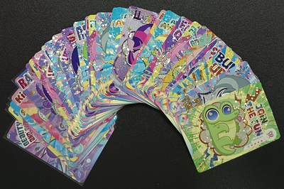 天玑星卡拍第112期《8.11周一截拍》持续收拍收评中 满赠卡需备注 - 卡游 小马宝莉 SR 三十二张
