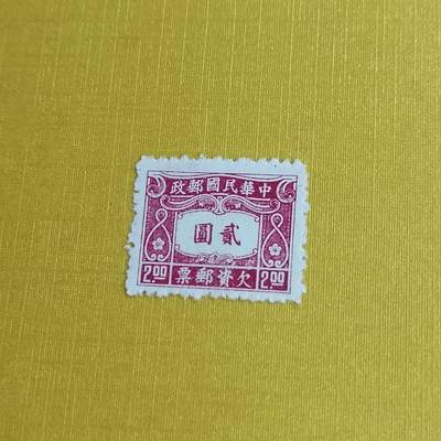 PCAI钱币11-477  邮票小专场 - 欠资二元