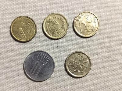 外国流通硬币5枚一组 - 外国流通硬币5枚一组