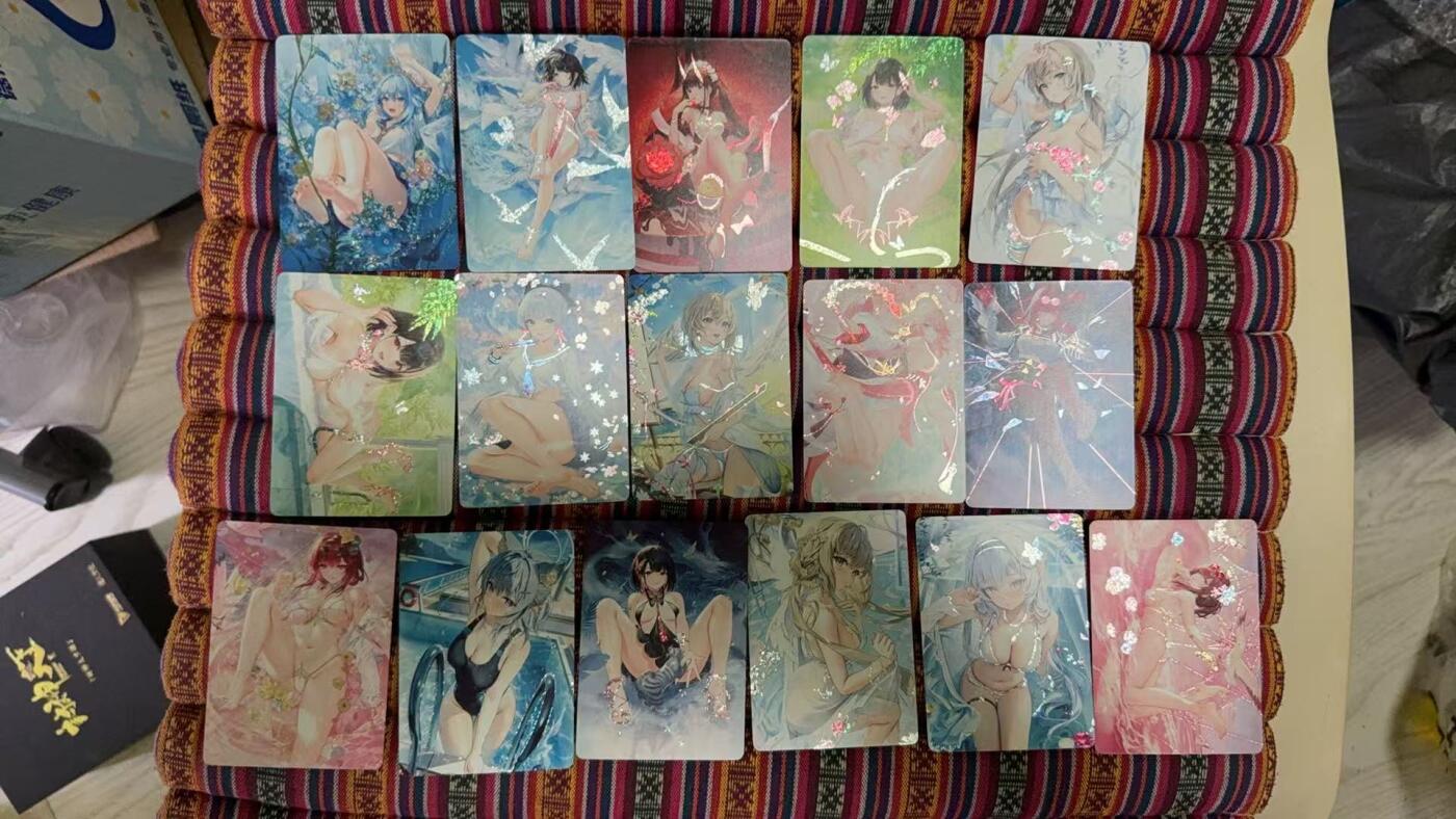 光影卡牌第19期，各家亲签，各家套卡，持续收拍品 燎原acg砖石闪16张