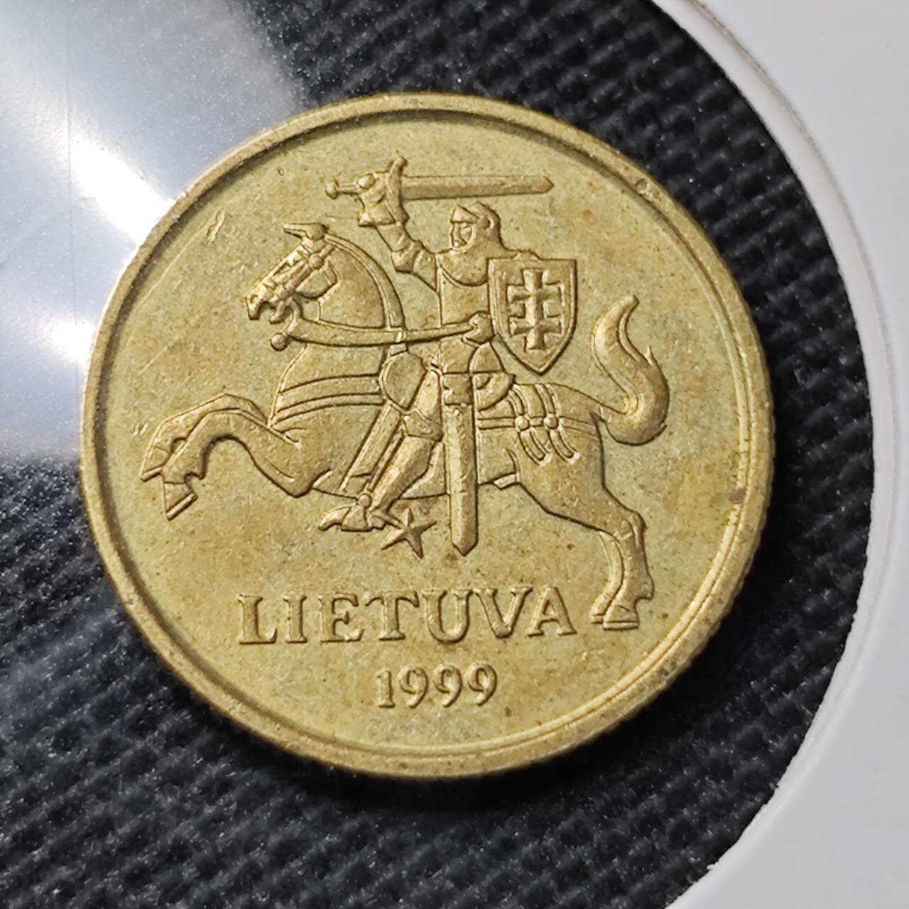 KK钱币收藏小铺 第318期 2月预留时间 周末发货  1999立陶宛10分