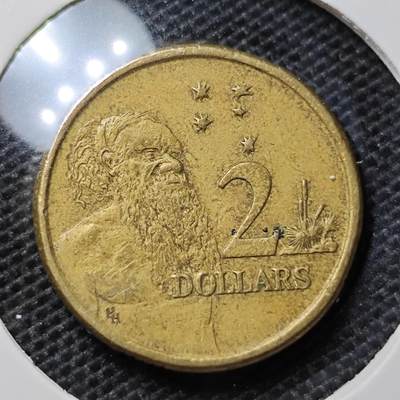 KK钱币收藏小铺 第318期 2月预留时间 周末发货 -  澳大利亚2元土著