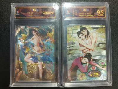 天玑星卡拍第112期《8.11周一截拍》持续收拍收评中 满赠卡需备注 - 卡玩帕克 聊斋绘鉴 青娥+传奇绘鉴 杜丽娘 JBH评级卡两张