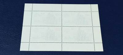 德国邮票专场，都是小型张、小全张 德国邮票小版票一张，1987年发行，东德柏林建城750周年城市建筑雕塑小版票，品相如图