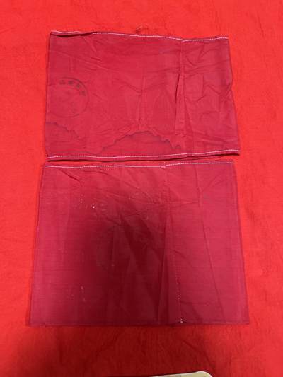 真品毛主席像章、纪念章 真品红袖章成对