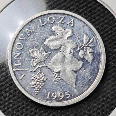 KK钱币收藏小铺 第317期 2月预留时间 周末发货 -  1995克罗地亚2分好品