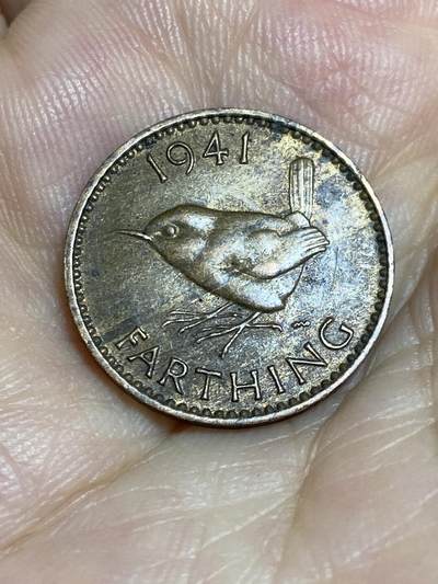 2025年第七十八场(总第一百零四场）外国好品散币(免佣金) - 英国🇬🇧1941年1法新(乔治六世第一版，印度皇帝版)