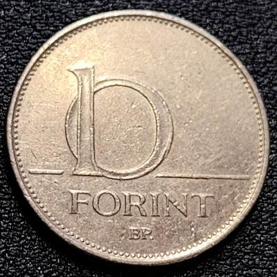 泉币菌-第78场-各国散币场 - 匈牙利10福林25mm 欧洲币