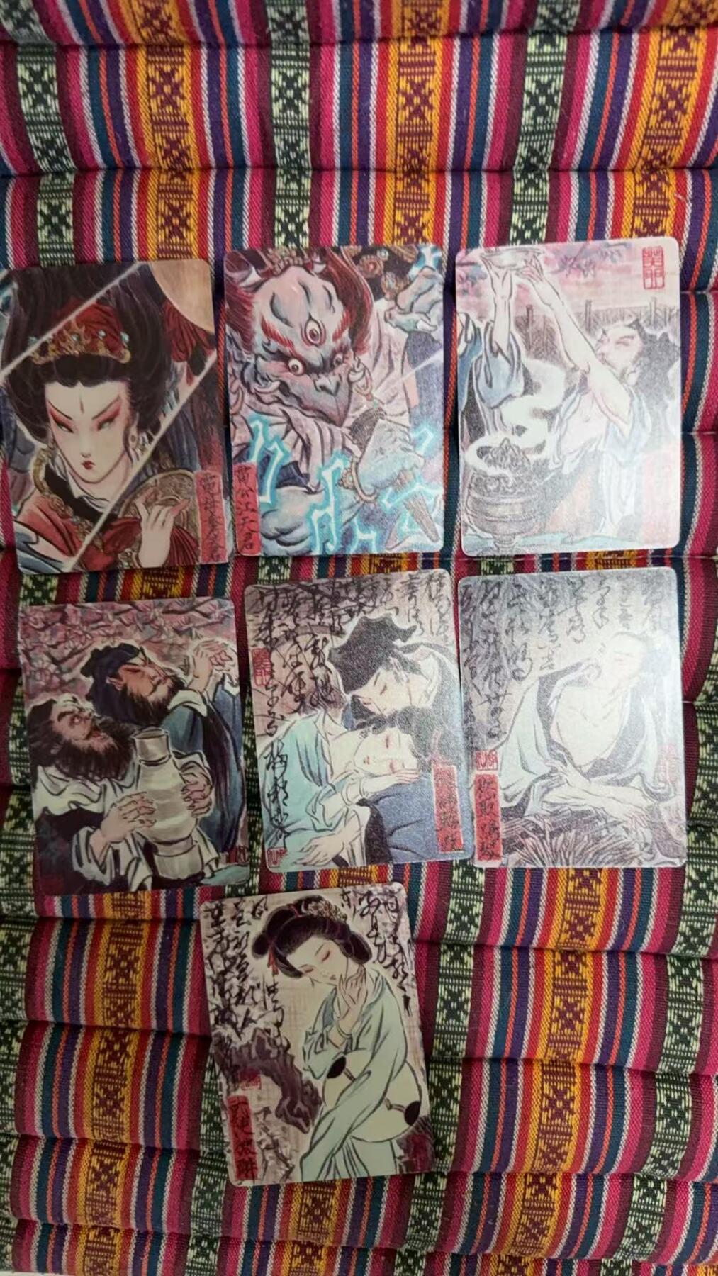 光影卡牌第19期，各家亲签，各家套卡，持续收拍品 燎原彫仙手绘复刻卡普卡20张