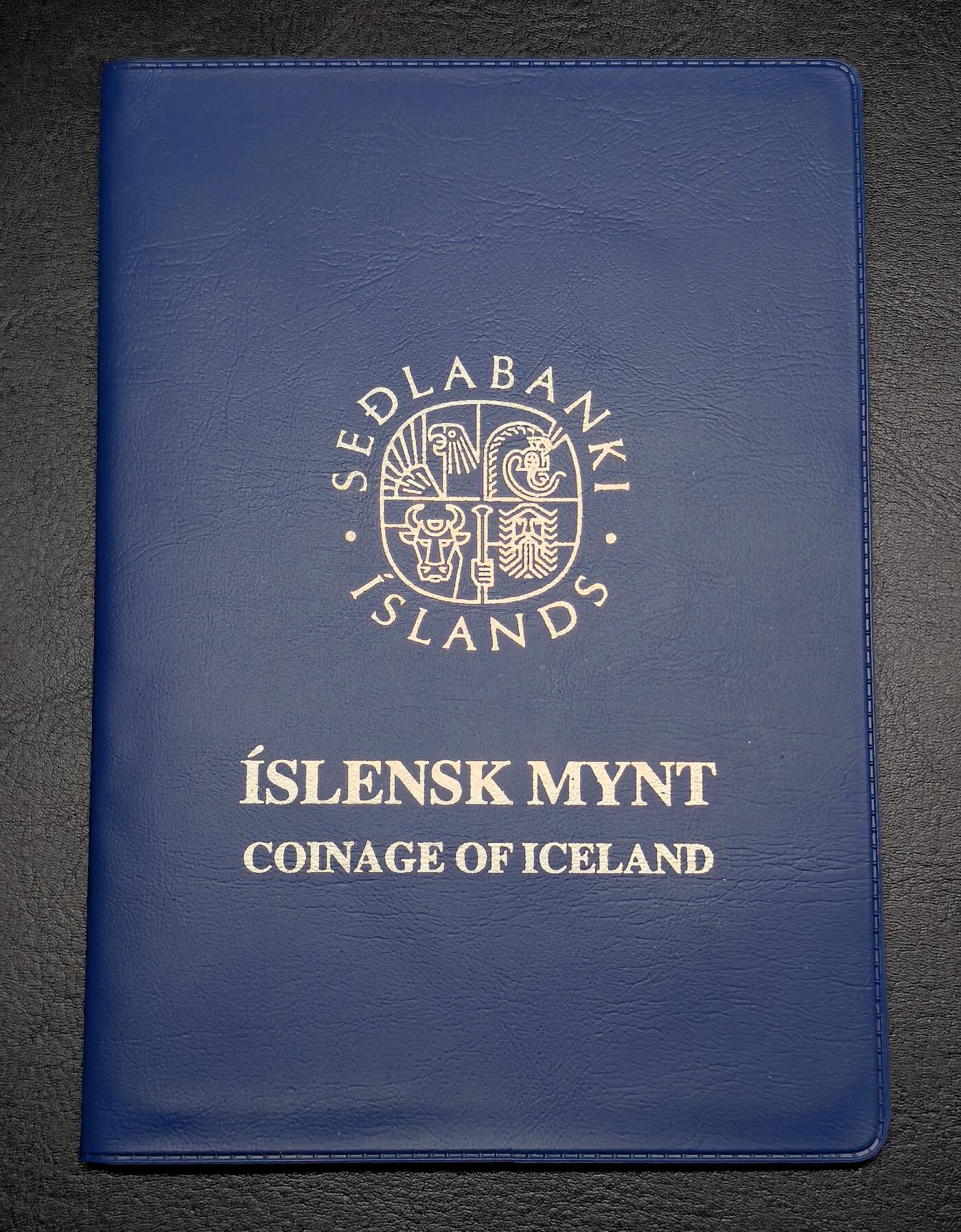 凡希社世界钱币微拍第三百零九期 1981冰岛流通版MINT SET八枚套原厂塑封。