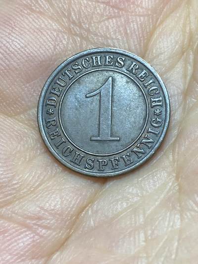 2025年第七十八场(总第一百零四场）外国好品散币(免佣金) - 好品–德国🇩🇪1934年1芬尼(A标，柏林造)