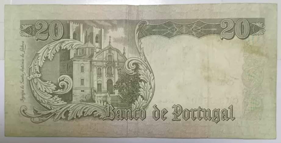 葡萄牙1964年20埃斯库多