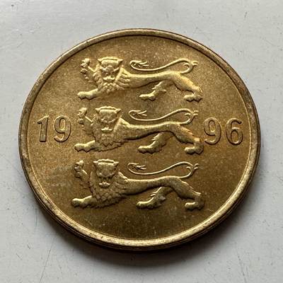 🌹外币初藏🌹🐯2025年第86场  每周二四六晚8️⃣点 接代拍 - 爱沙尼亚1996年10生丁