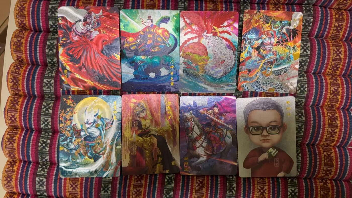 光影卡牌第19期，各家亲签，各家套卡，持续收拍品