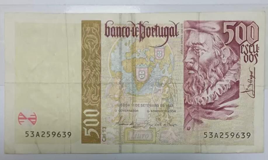 葡萄牙1997年500埃斯库多