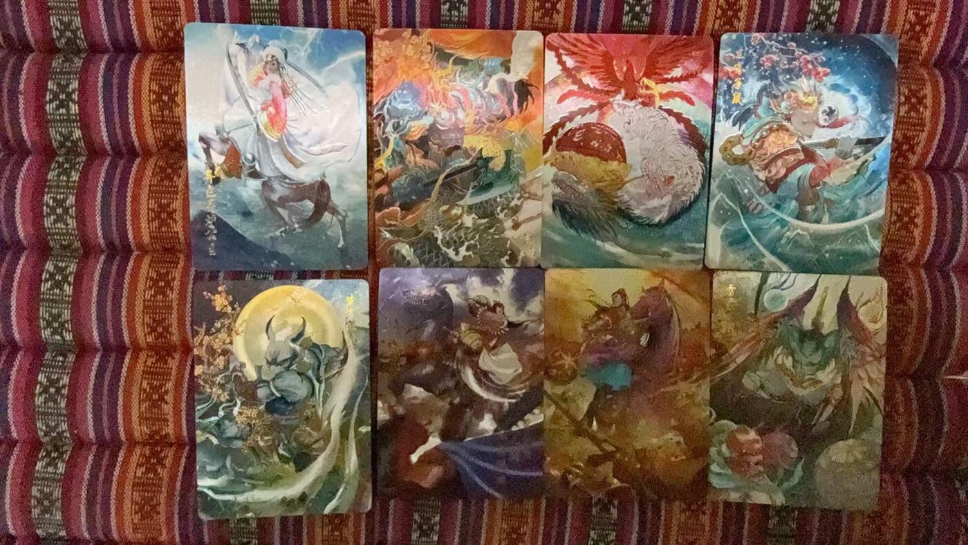 光影卡牌第19期，各家亲签，各家套卡，持续收拍品