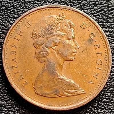 泉币菌-第77场-散币乐园场 加拿大建国100周年 1加分纪念版 伊丽莎白二世