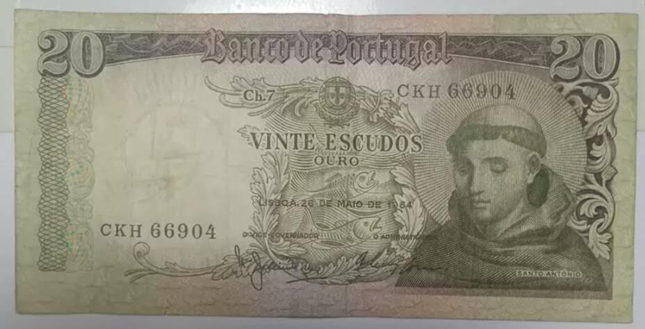 葡萄牙1964年20埃斯库多