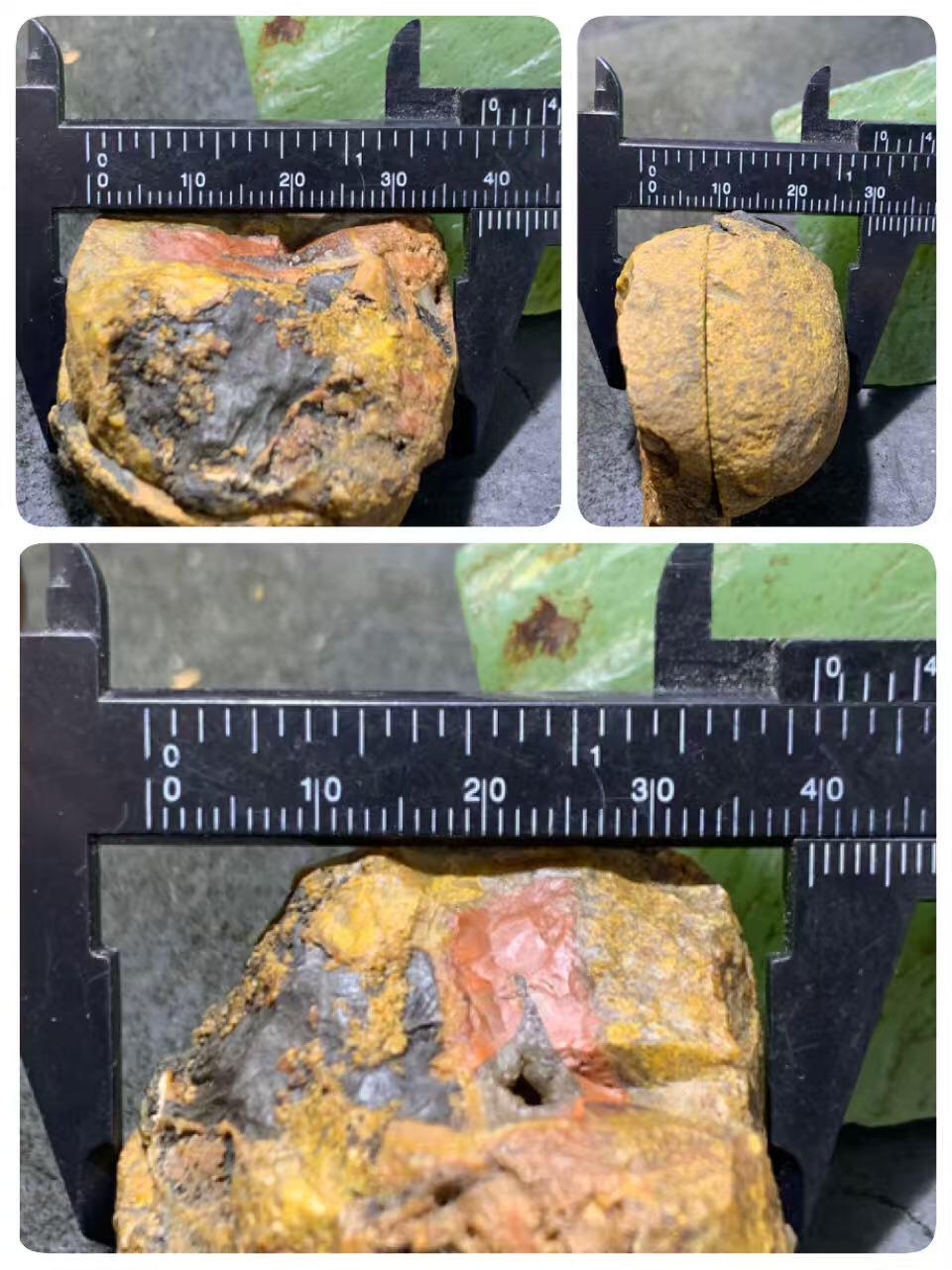 精美亚光原皮草花纹战国红玛瑙对切原石摆件一对