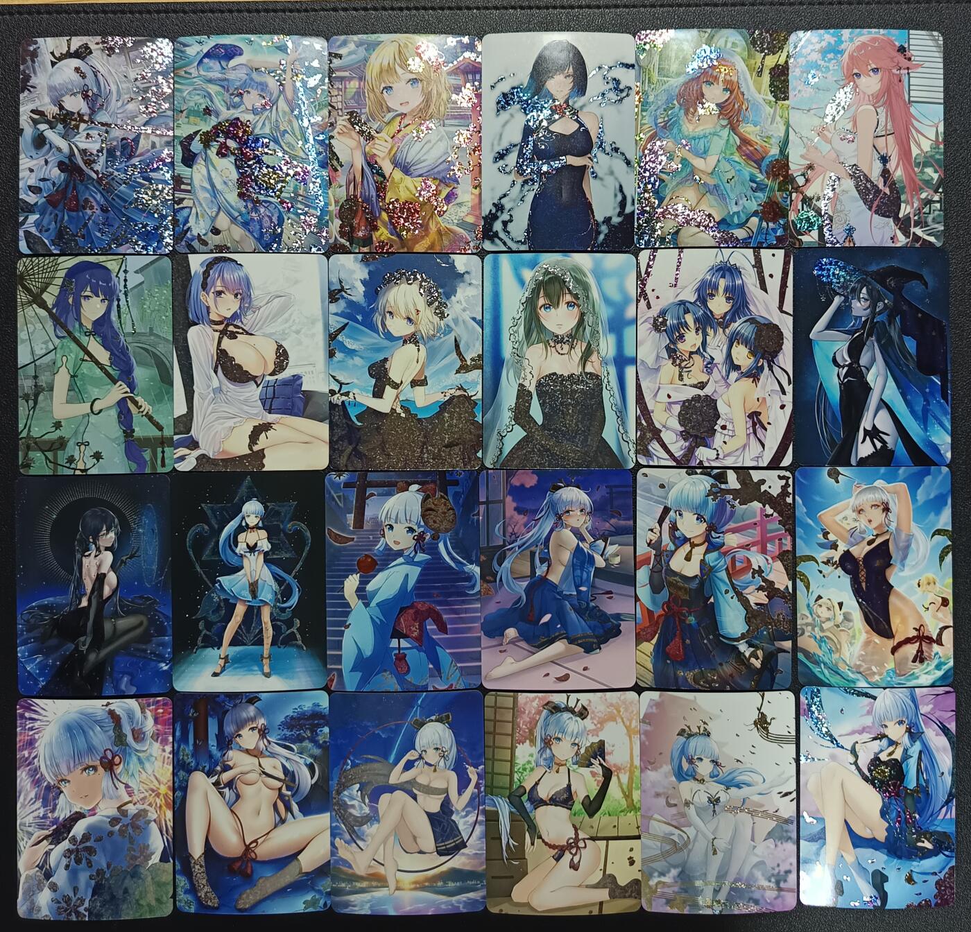 天玑星卡拍第112期《8.11周一截拍》持续收拍收评中 满赠卡需备注 动漫美女 钻闪 五十五张 自制卡